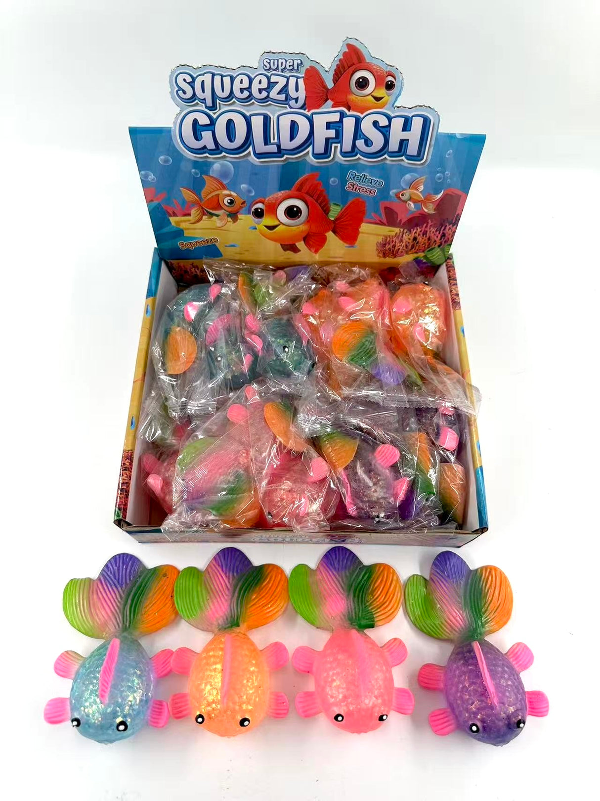 Fish Sugar Squishy Toy #CHSQ-FSH (12PC)