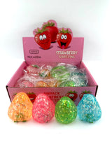 Strawberry Sugar Squish Toy #CHSQ-STRAW (12PC)