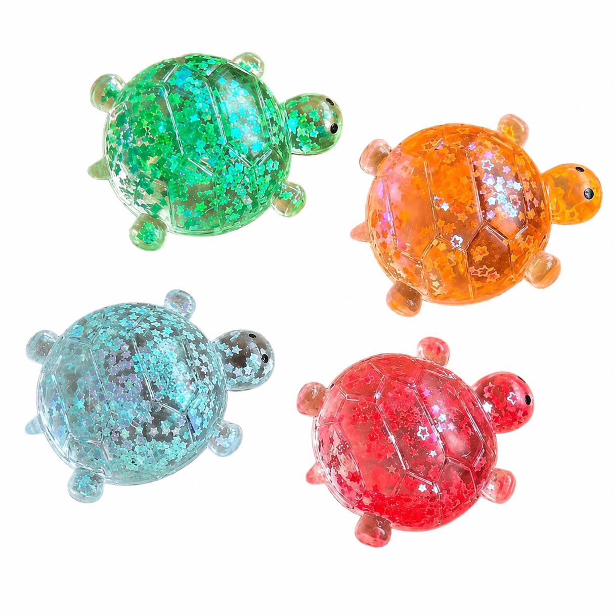 Glitter Turtle Squishy Toy #CHSQ002 (12PC)