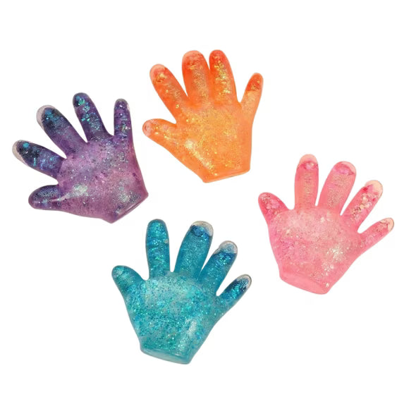 Glitter Hand Squishy Toy #CHSQ005 (12PC)