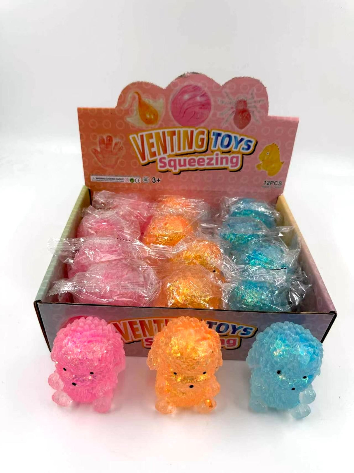 Hedgehog Sugar Squishy Toy #CHSQHOG (12PC)