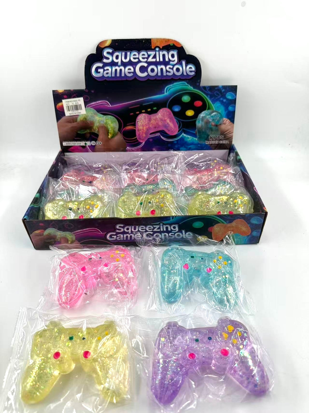 Game Controller Sugar Squishy Toy #CHSQPS (12PC)