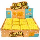 Cheese Cube Squishy Toy #CHZLT (12PC)