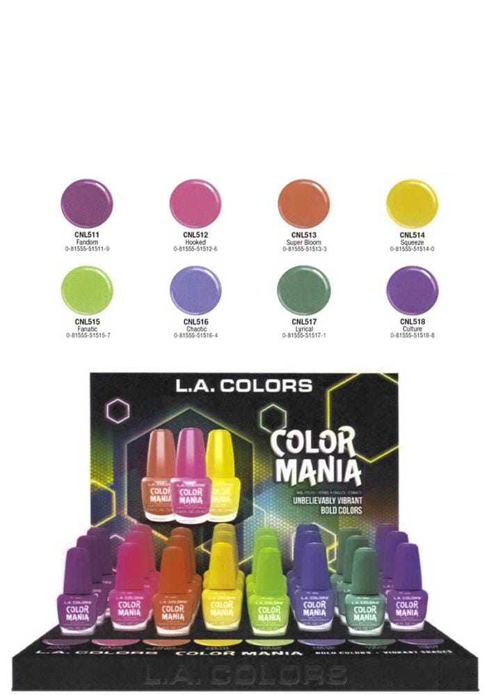 L.A. COLORS Color CRAZE Nail Polish [CHOOSE your COLOR] (FREE SHIPPING  over$35) | eBay