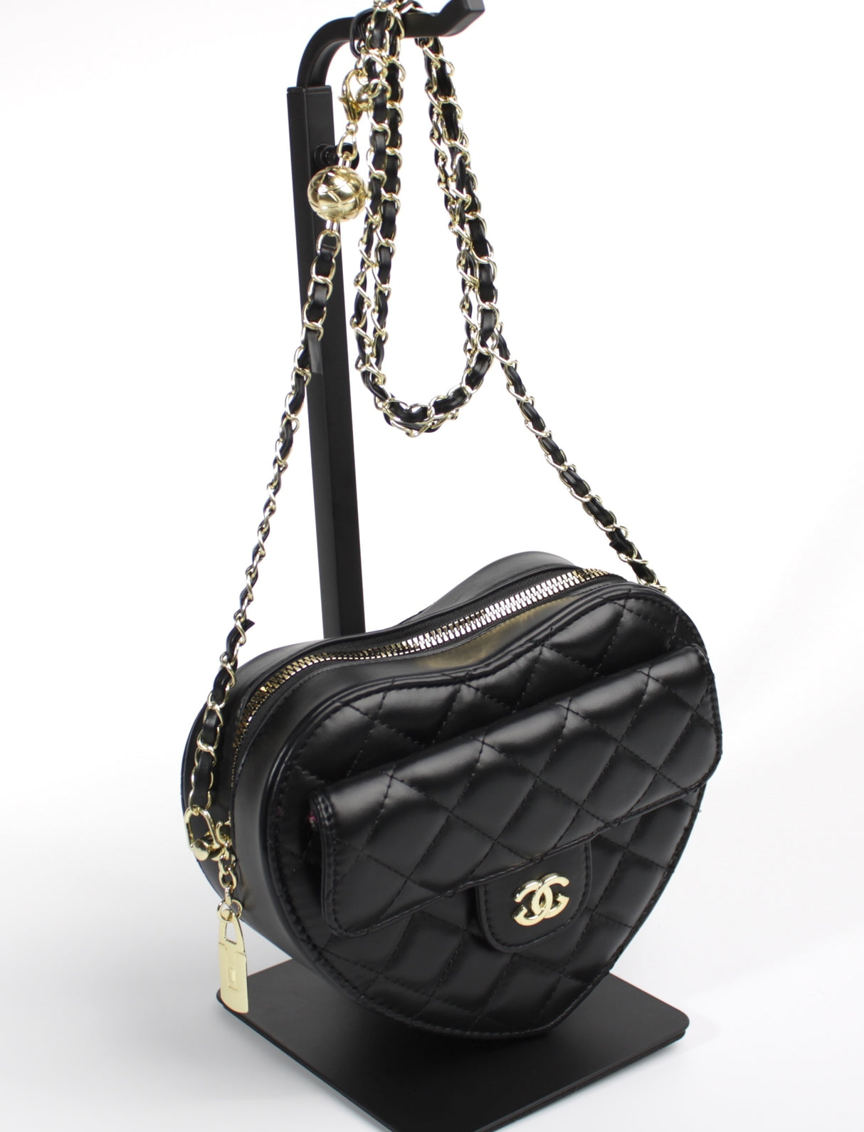 Fashion Heart Design Shoulder Bag #CLHRL01 - Multiple Colors (PC)