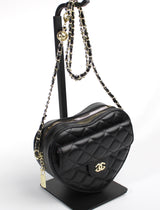 Fashion Heart Design Shoulder Bag #CLHRL01 - Multiple Colors (PC)
