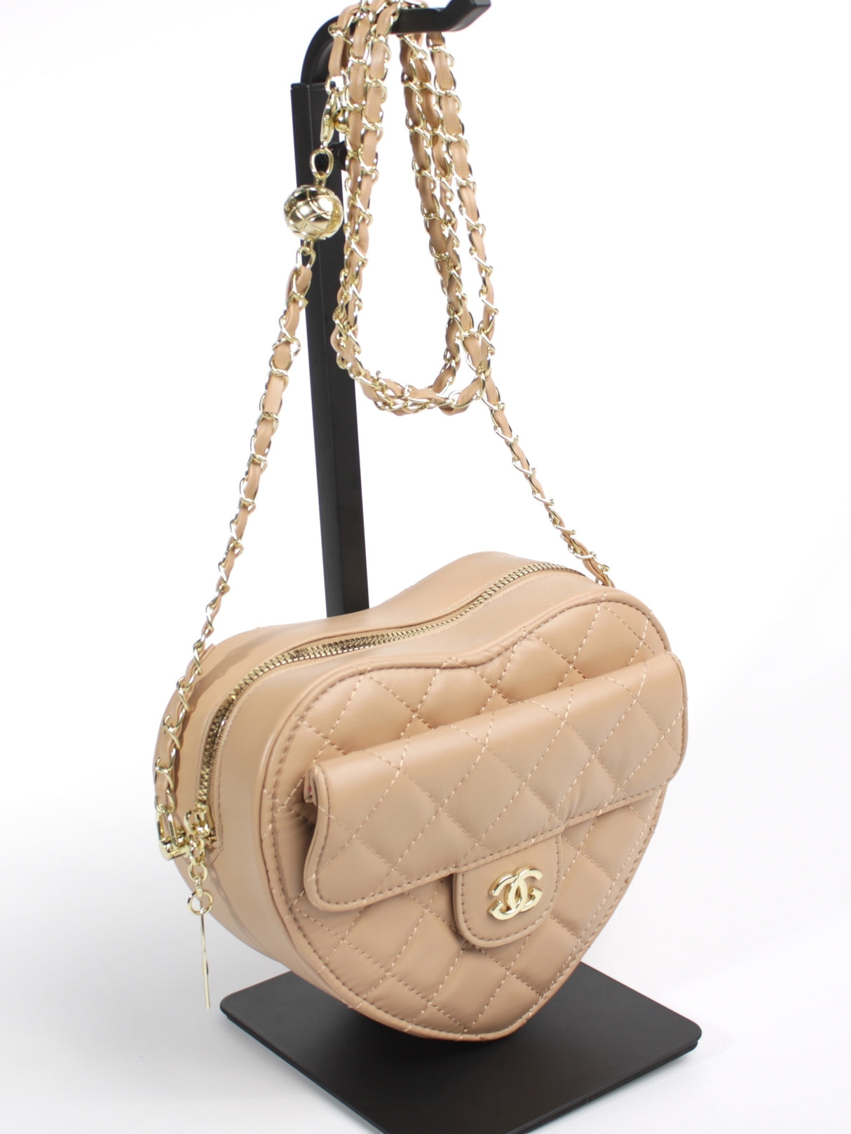 Fashion Heart Design Shoulder Bag #CLHRL01 - Multiple Colors (PC)