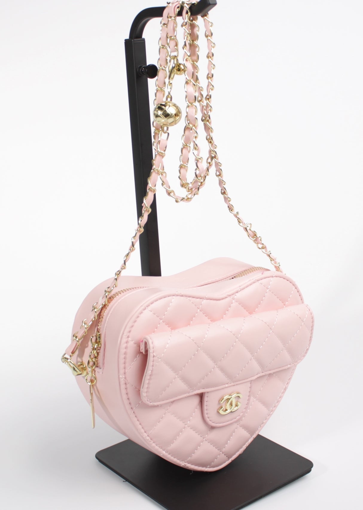 Fashion Heart Design Shoulder Bag #CLHRL01 - Multiple Colors (PC)