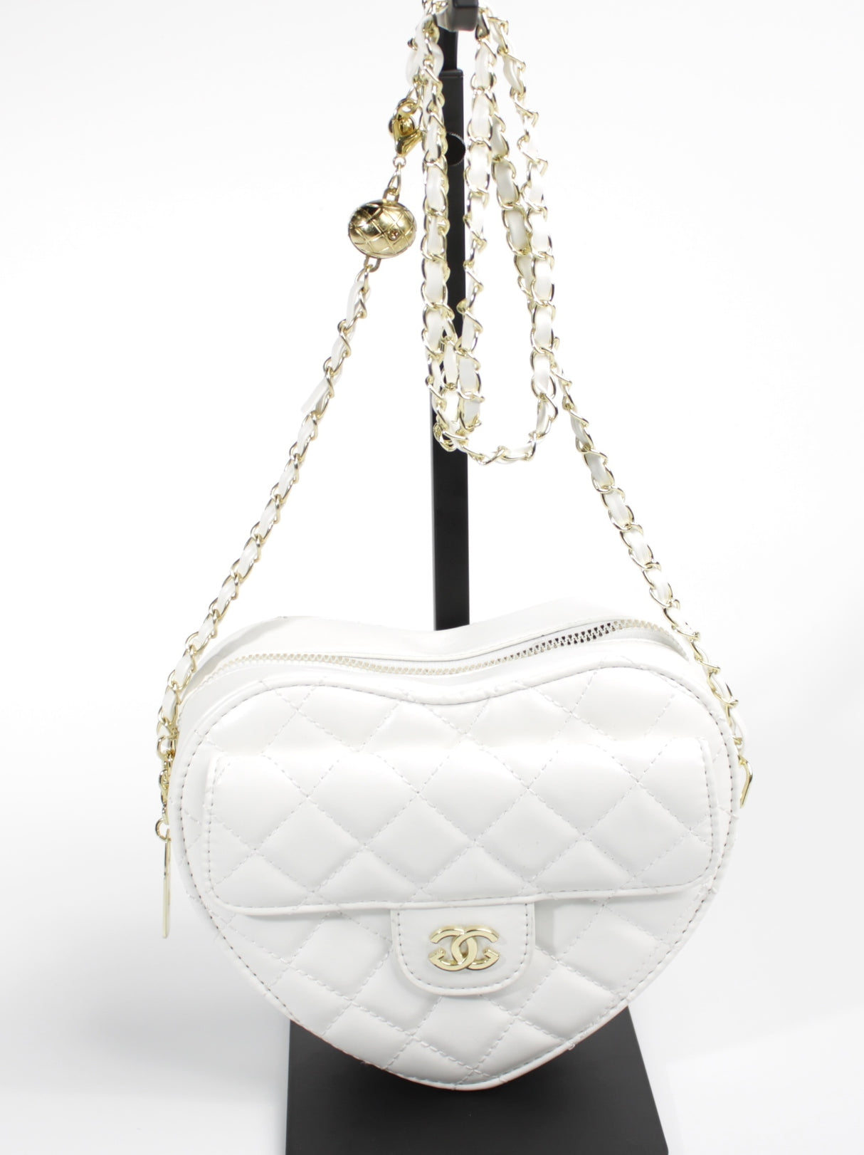 Fashion Heart Design Shoulder Bag #CLHRL01 - Multiple Colors (PC)