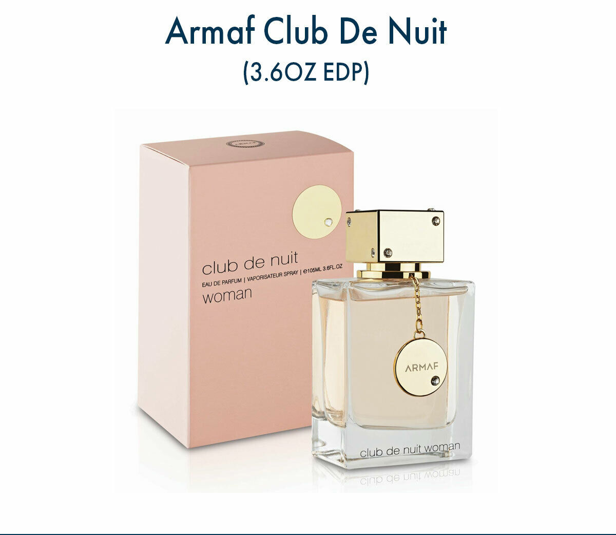 Luxury Full Size Eau De Parfum Spray 3.6 Oz #Club De Nuit Woman (PC)