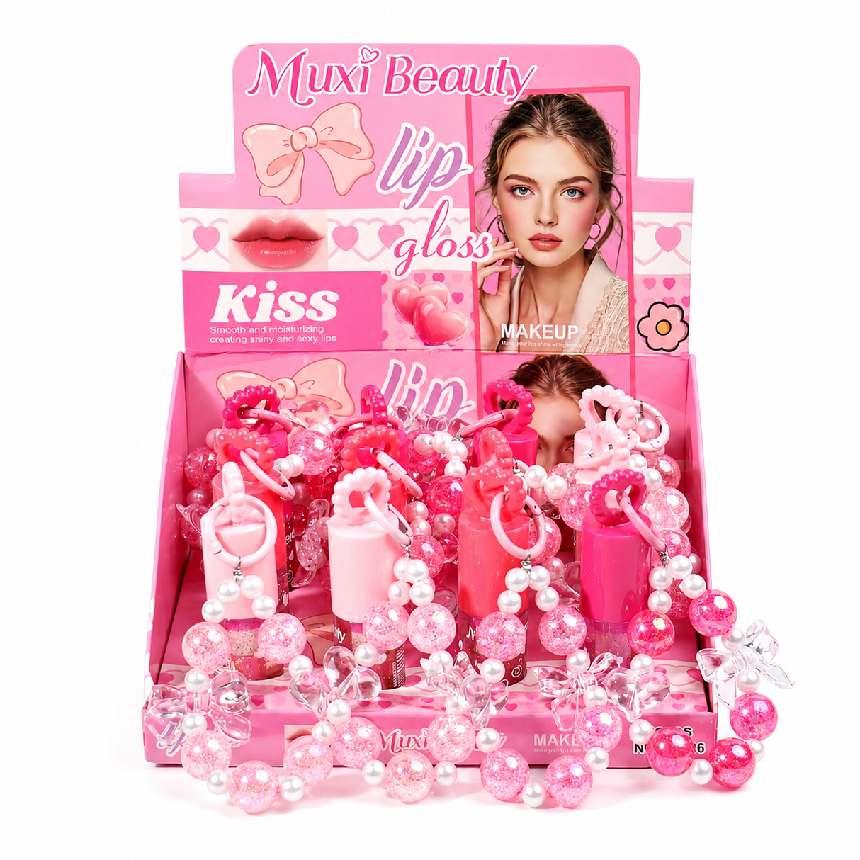 Muxi Beauty Kiss Lip Gloss #CMT4034 (12PC)