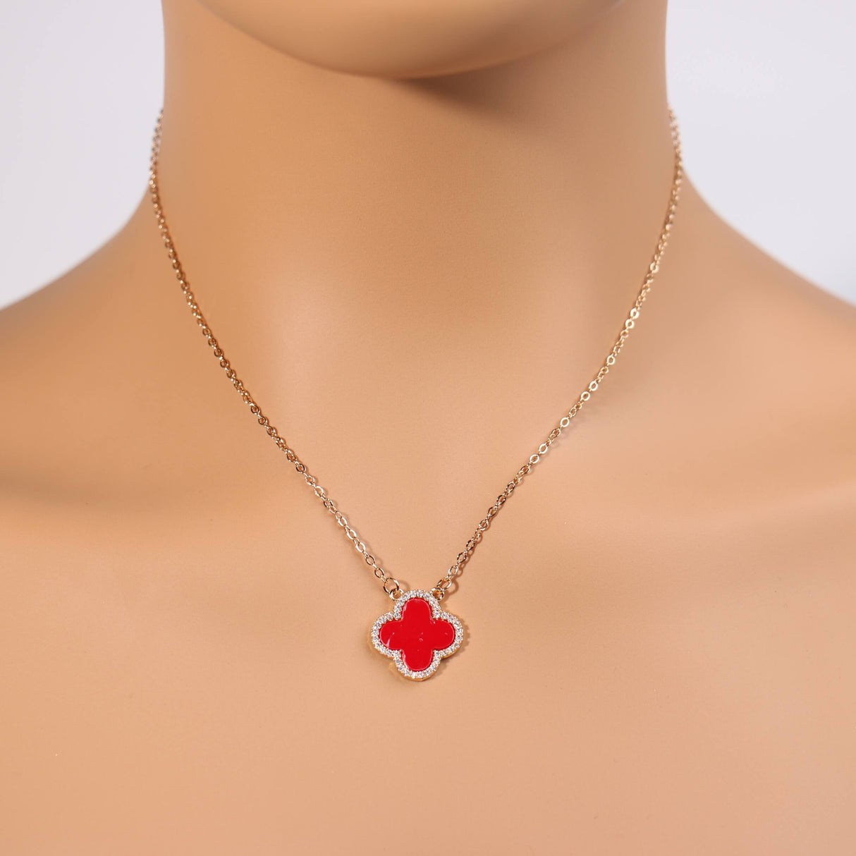 Fashion Clover Necklace #CN625 - Multiple Colors (PC)