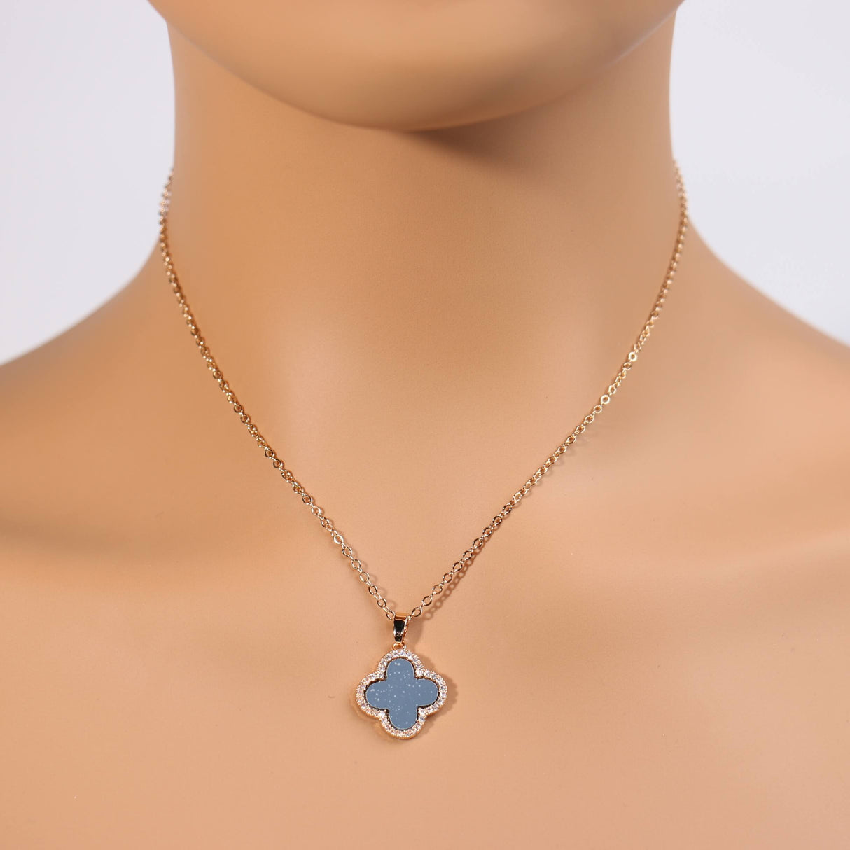 Fashion Clover Necklace #CN626 - Multiple Colors (PC)