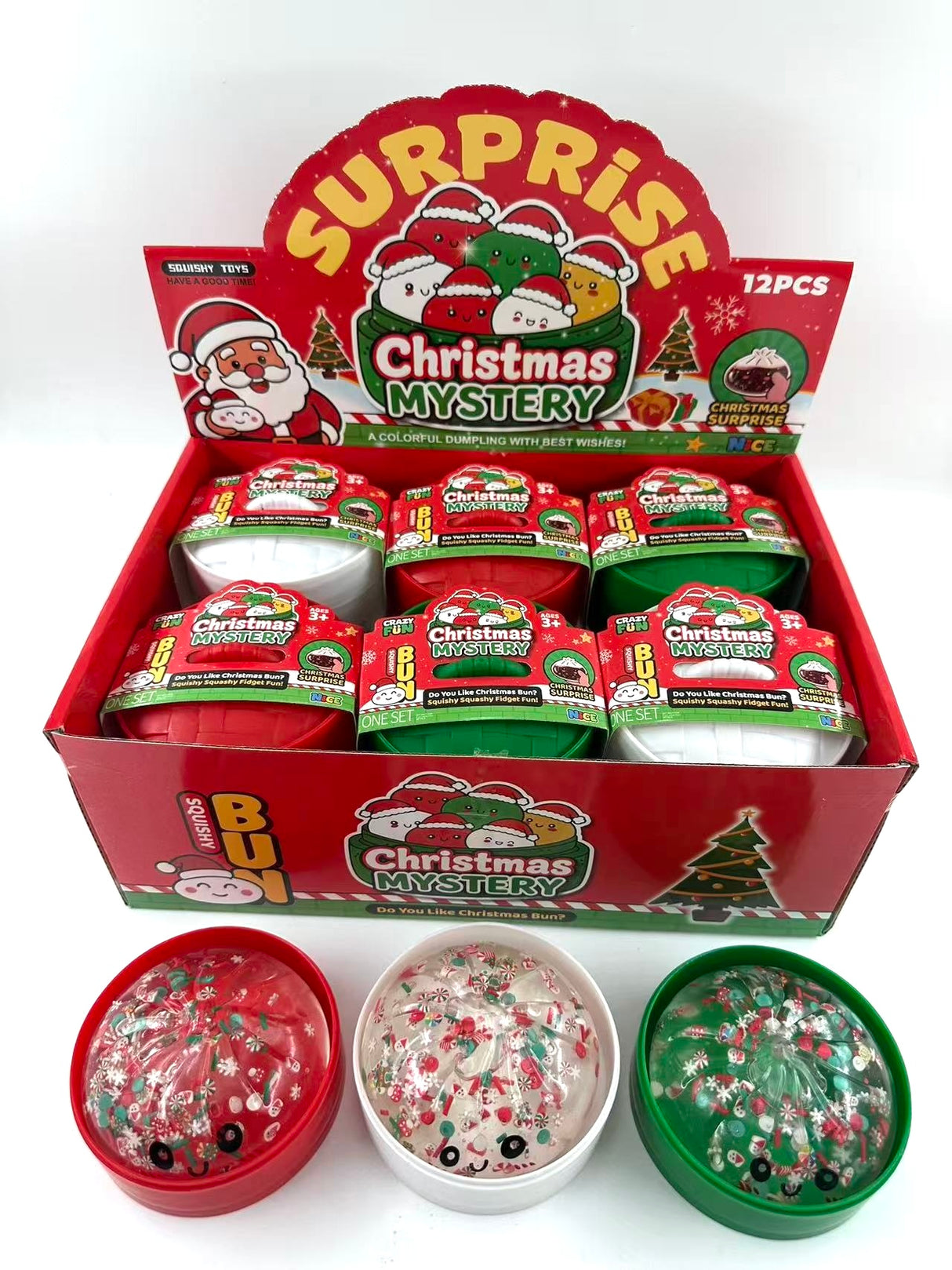 Christmas Dumpling Sugar Squeeze #CRDP-HVY (12PC)