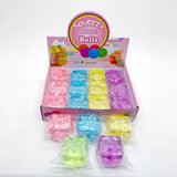 Snowflake Charms Cube Squishy Toy #CUBESNW (12PC)
