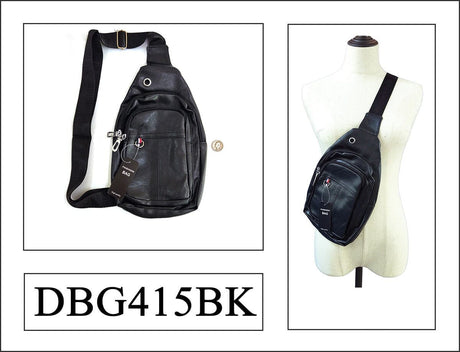 Black Fashion Crossbody Bag #DBG - Multiple Styles (PC)