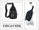 Black Fashion Crossbody Bag #DBG - Multiple Styles (PC)