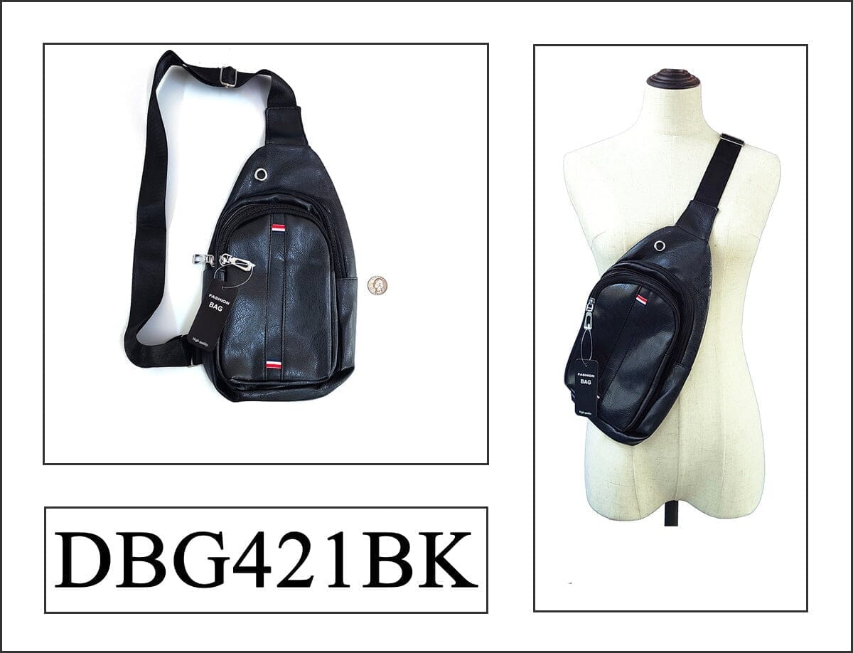 Black Fashion Crossbody Bag #DBG - Multiple Styles (PC)