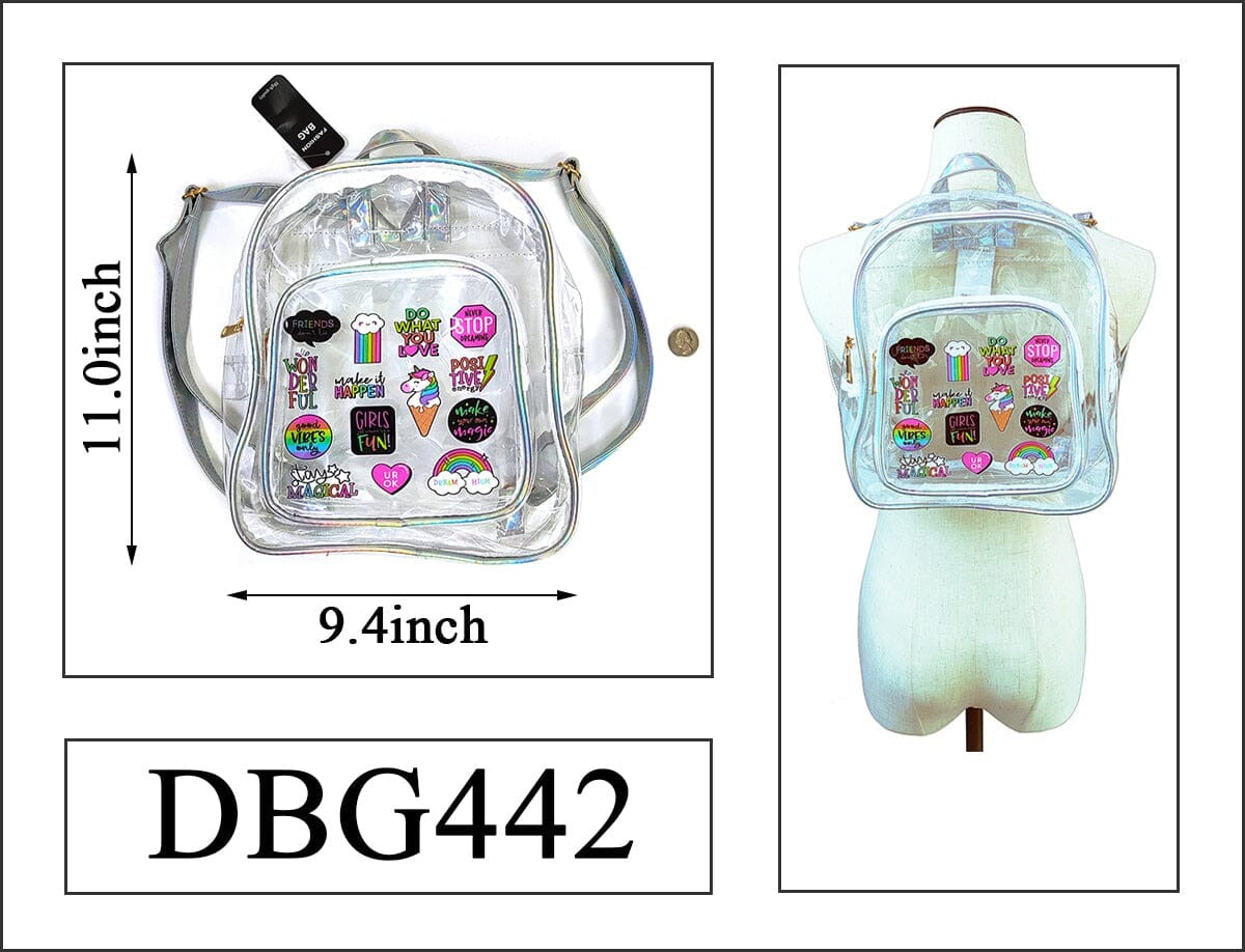 WHOLESALE-KIDS-CLEAR-BACKPACK-DBG442