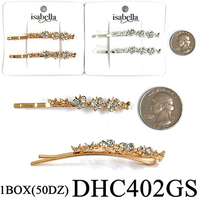 Fashion Hairclips #DHC402GS - Gold / Silver (12PC)