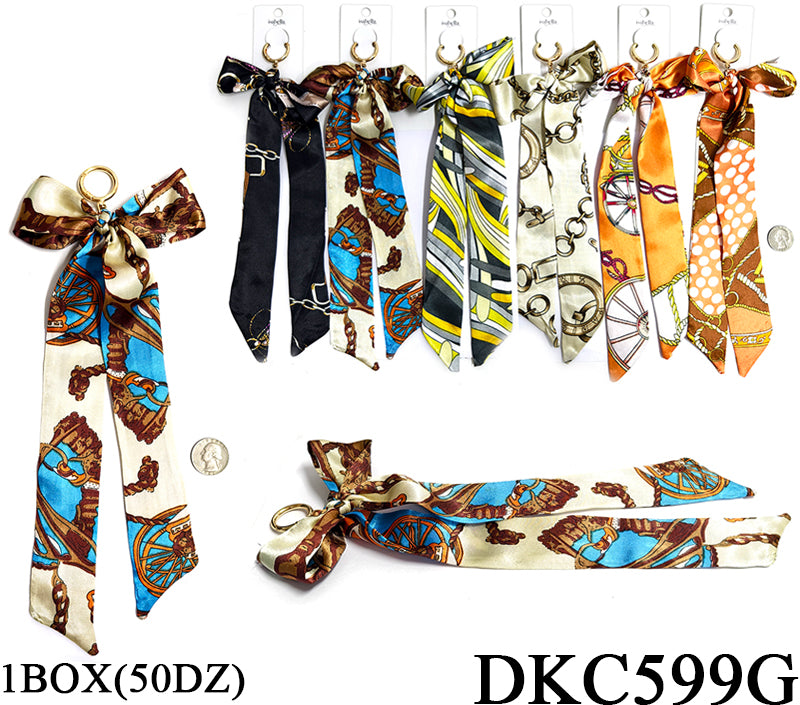 Fashion Design Keychain Scarf #DKC599G (12PC)