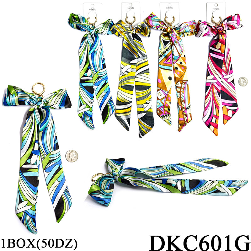 Fashion Design Keychain Scarf #DKC601G (12PC)