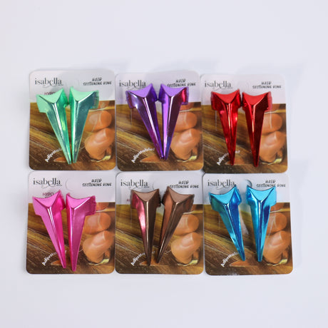 Hair Sectioning Ring - Multiple Colors (12PC)