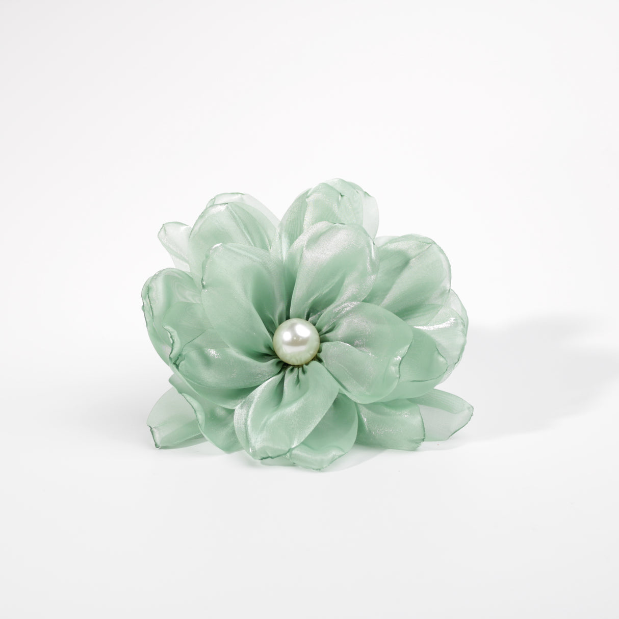 Fashion Flower Brooch #DSBRC02-GR - Green (PC)