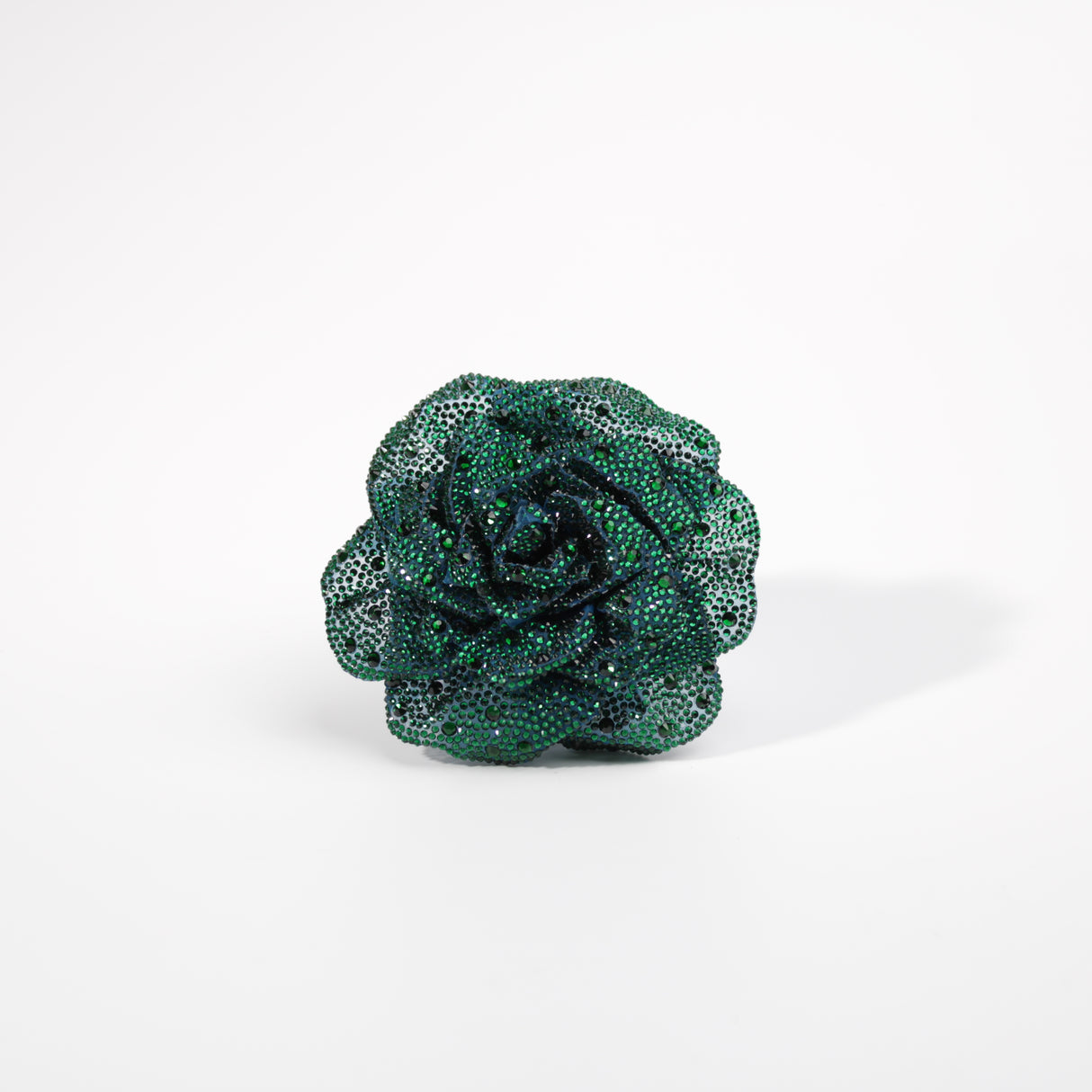 Fashion Bling Flower Brooch #DSBRC04-GR - Green (PC)