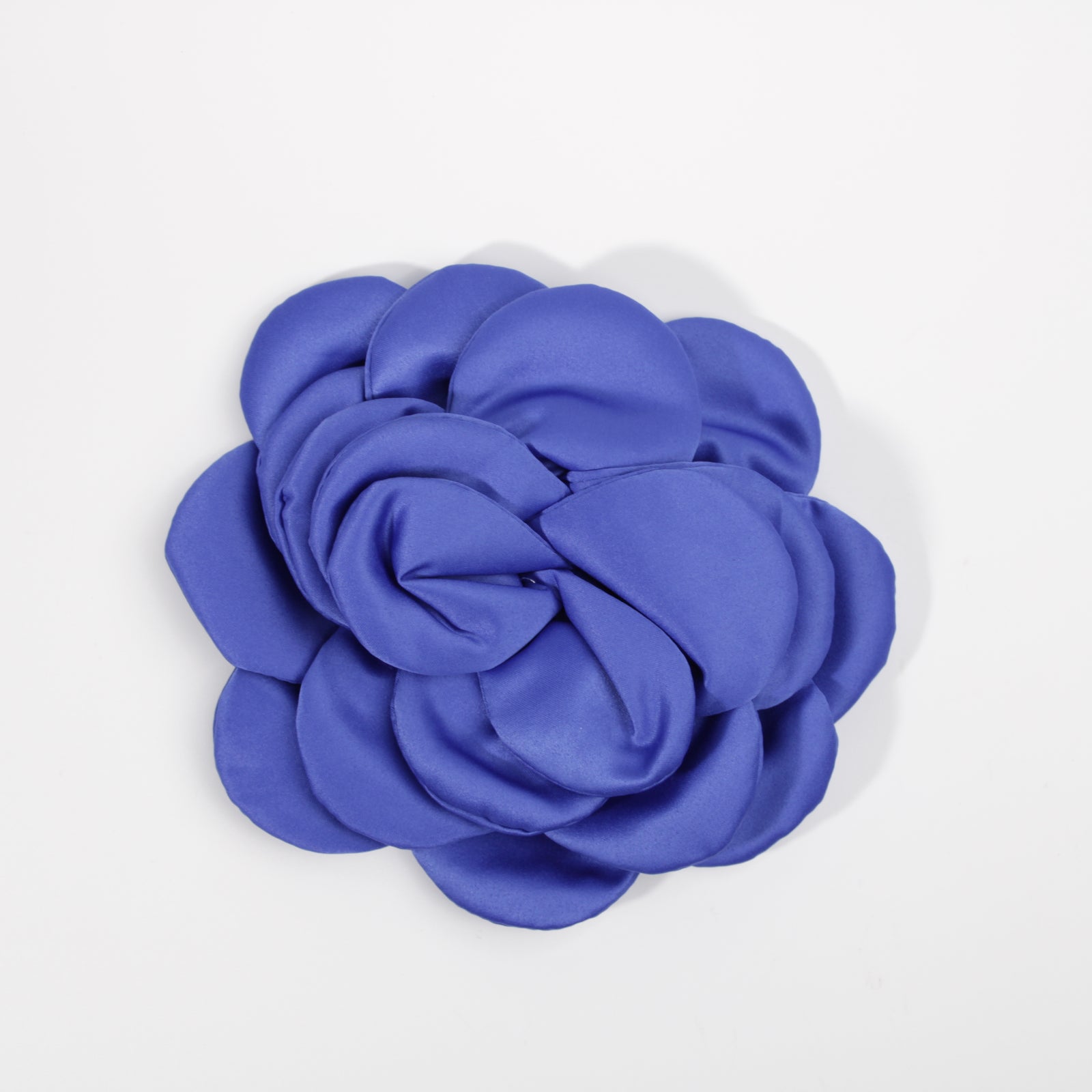 Fashion Flower Brooch #DSBRC05-RBL - Royal Blue (PC)