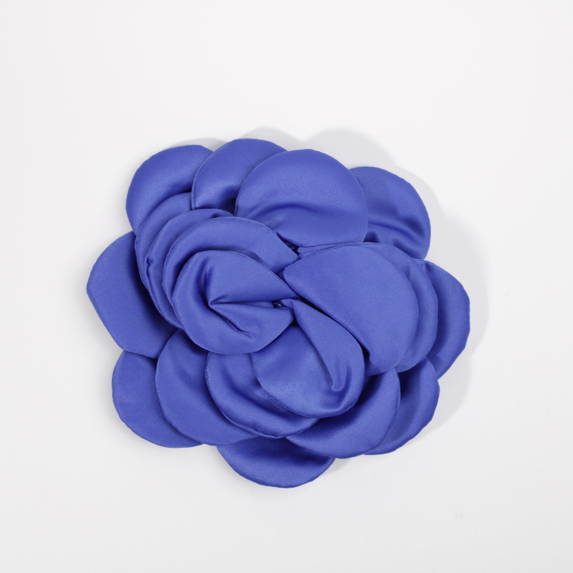 Fashion Flower Brooch #DSBRC05-RBL - Royal Blue (PC)