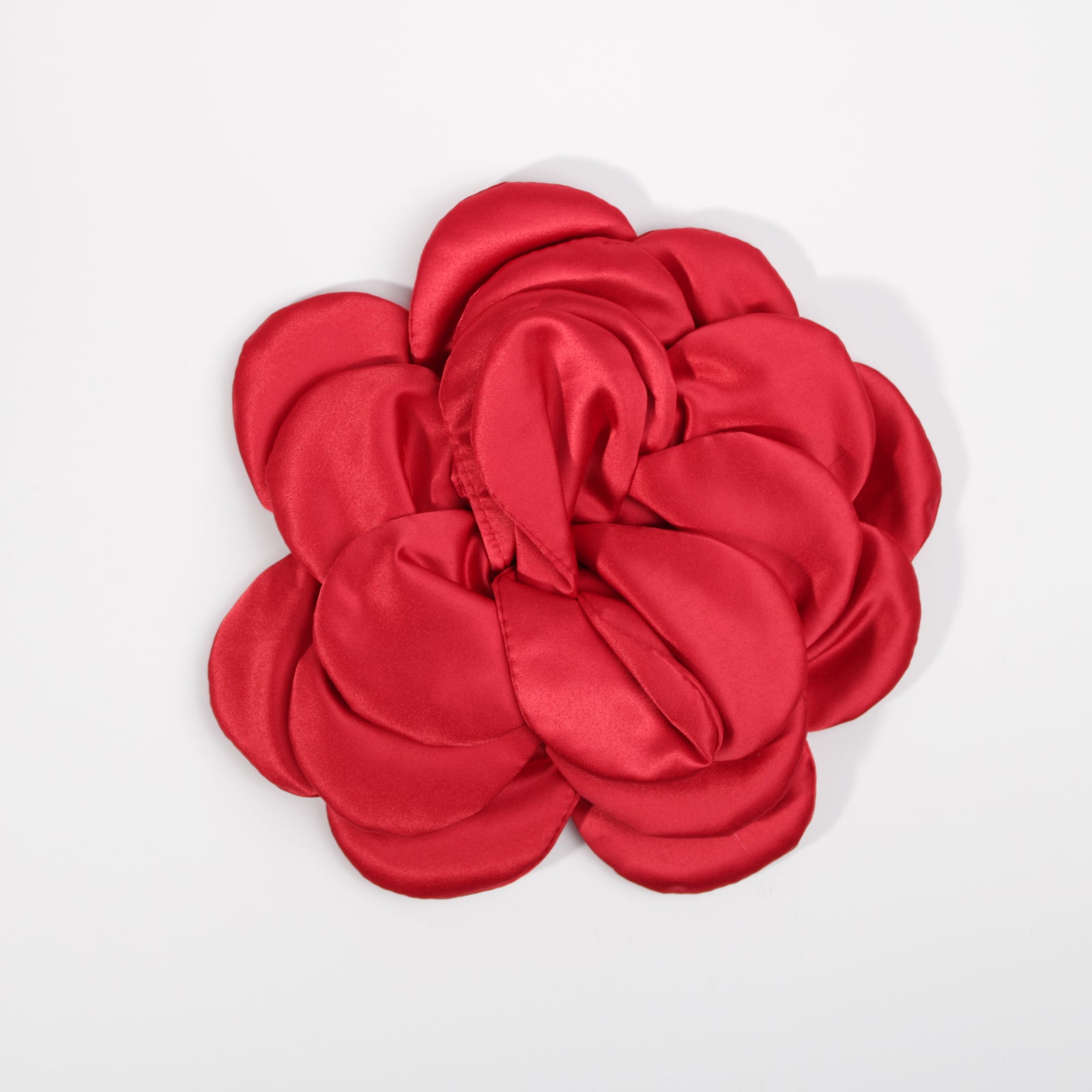 Fashion Flower Brooch #DSBRC05-RD - Red (PC)