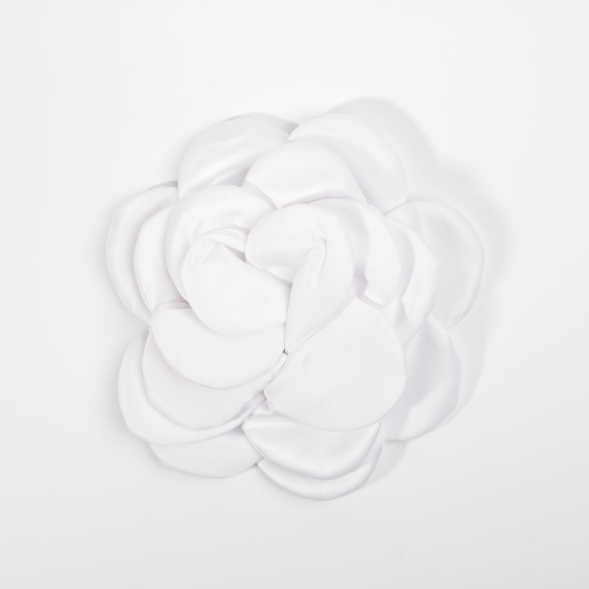 Fashion Flower Brooch #DSBRC05-WT - White (PC)