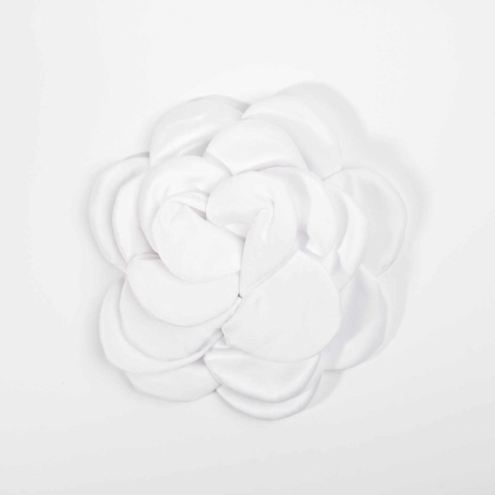 Fashion Flower Brooch #DSBRC05-WT - White (PC)
