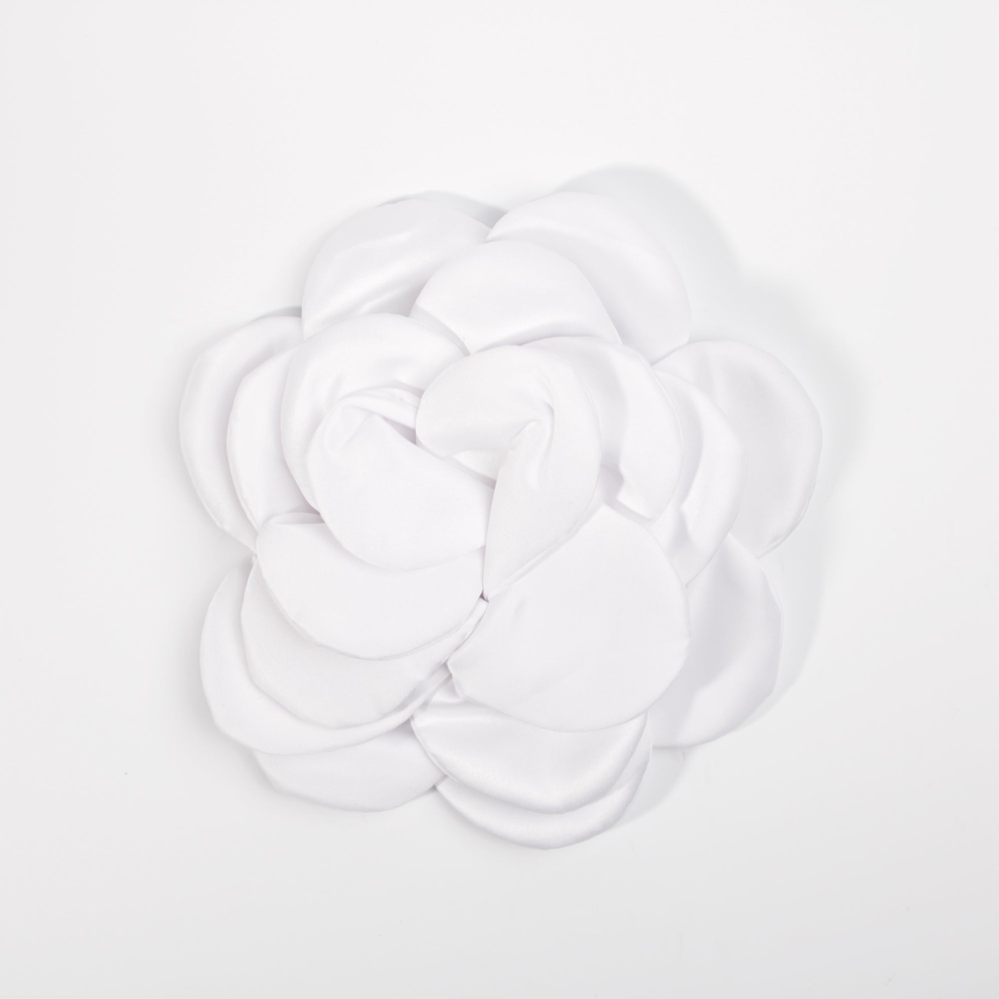 Fashion Flower Brooch #DSBRC05-WT - White (PC)