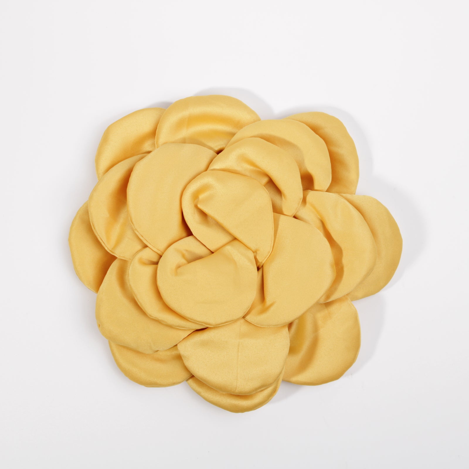 Fashion Flower Brooch #DSBRC05-YE - Yellow (PC)