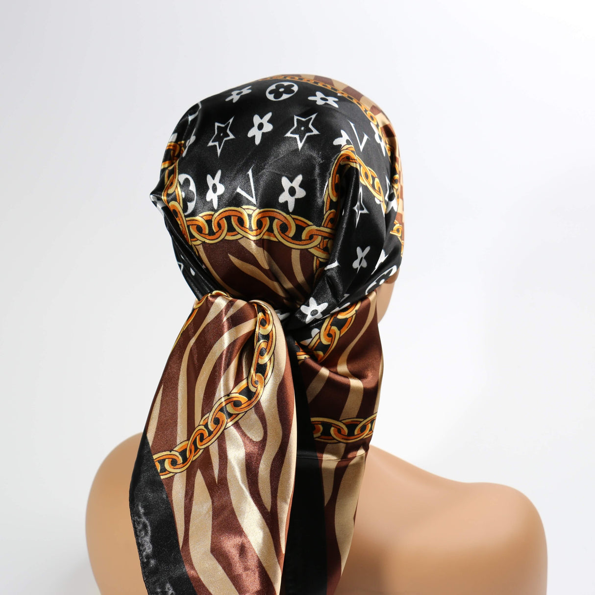 Fashion Designed Head Scarf #DSF9000 (12PC)