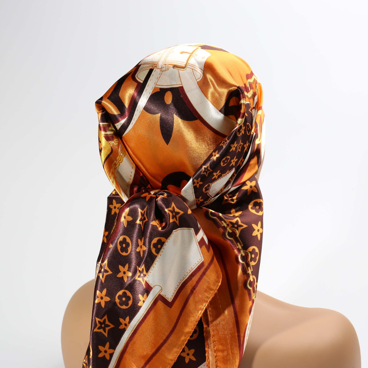 Fashion Designed Head Scarf #DSF9003 (12PC)