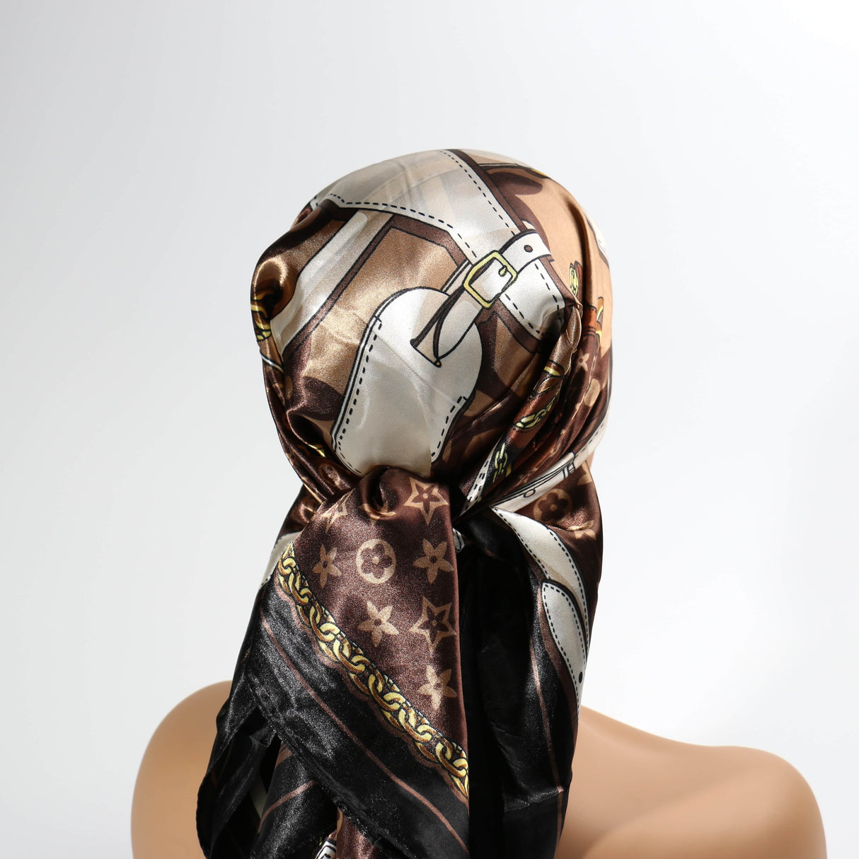 Fashion Designed Head Scarf #DSF9003 (12PC)