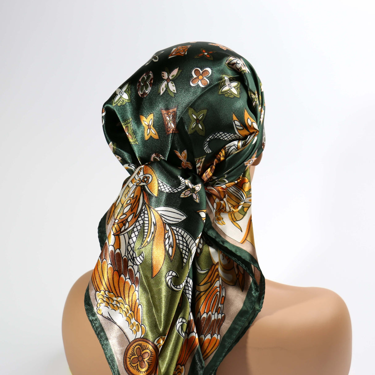Fashion Designed Head Scarf #DSF9004 (12PC)