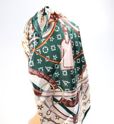 Fashion Designed Head Scarf #DSF9006 (12PC)