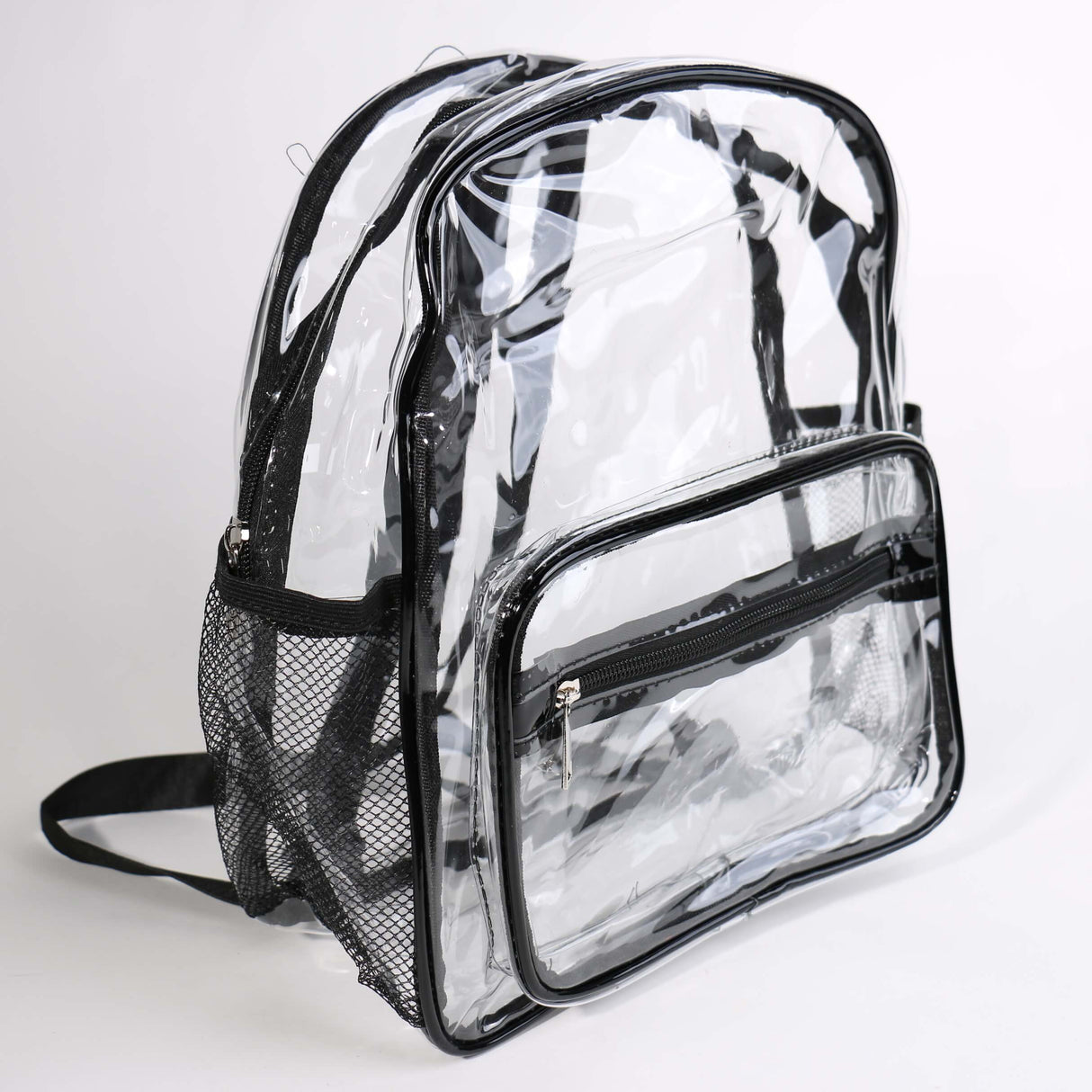 Clear Bag #EBP9438 - Clear/Black (PC)