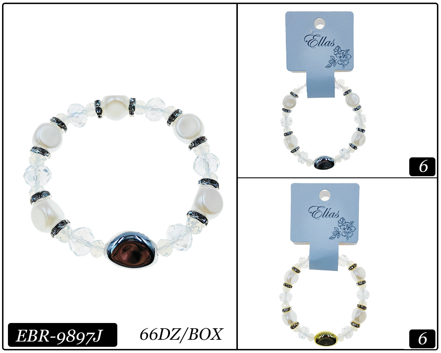 Design Bracelets by the Dozen #EBR9897J (12PC)