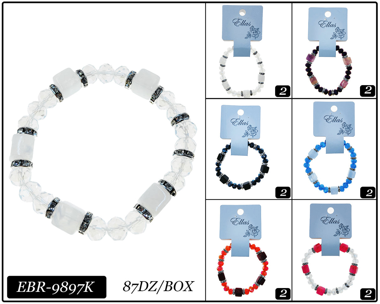 Design Bracelets by the Dozen #EBR9897K (12PC)
