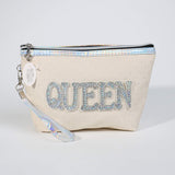 Fashion Cosmetic "Queen" Bags #ECB285 - Multiple Colors (PC)