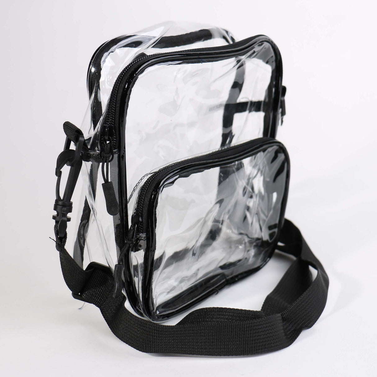 Clear Bag #ECL9435 - Clear/Black (PC)