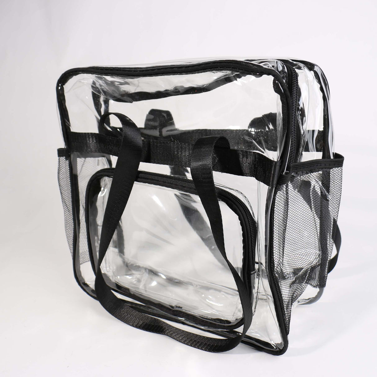 Clear Bag #ECL9437 - Clear/Black (PC)
