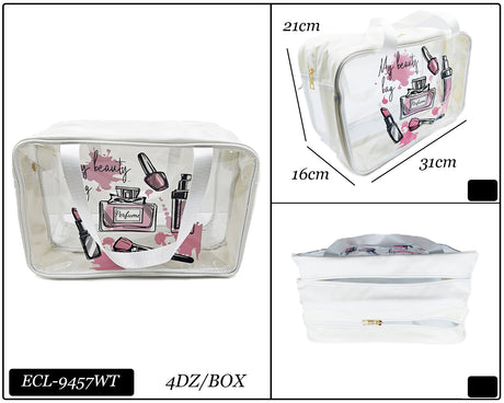 Fashion Clear Bags #ECL9457 - Multiple Colors (PC)