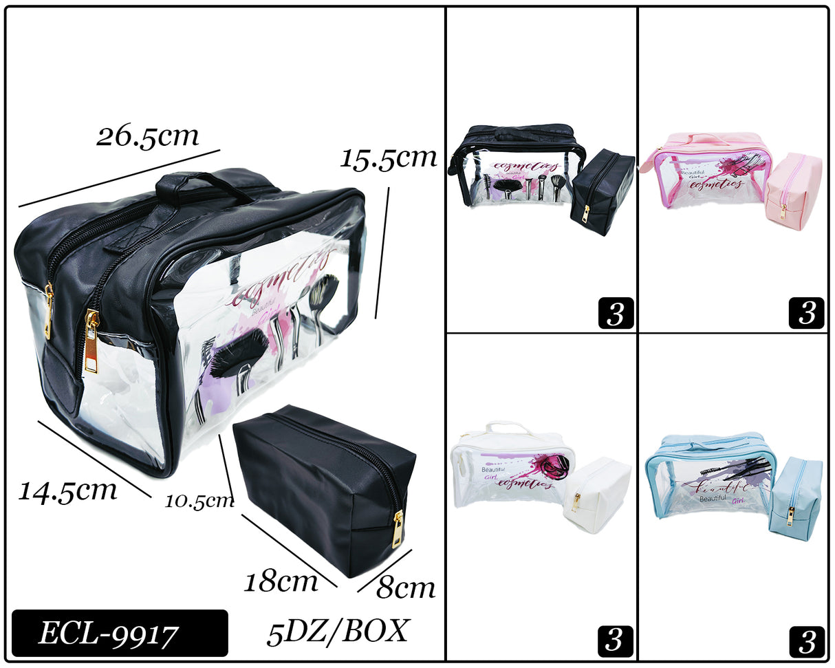 Fashion Clear Bags #ECL9917 - Multiple Colors (PC)
