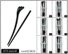 Fashion Hair Chop Sticks Accessories #ECS9900B (12PC)